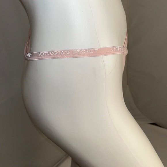 Victoria’s Secret light pink cotton v-string thong panty XL - Picture 2 of 11